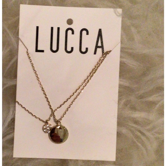 Lucca Couture Jewelry - NEW! Lucca delicate double ornate pendant necklace